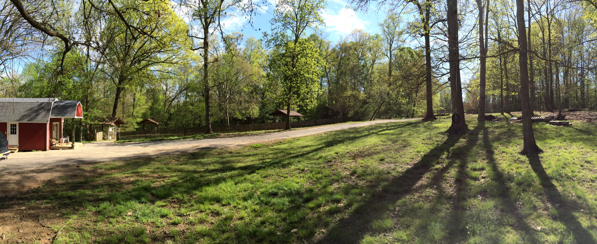 LabPups.com 5-acre breeding facility in Charlotte NC with beautiful grounds